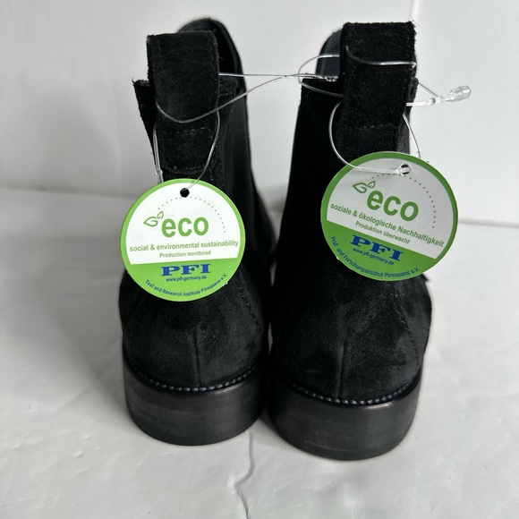 NWT Paul Green Jax Women Black Suede Chelsea Boots size 5.5 - Picture 4 of 7
